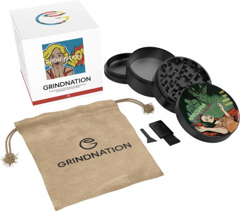 GrindNation Prohibition Grinder 4-tlg ø 63mm